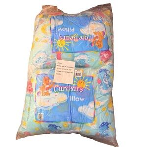 NEW Vintage Care Bears 2004 Kids Pillows